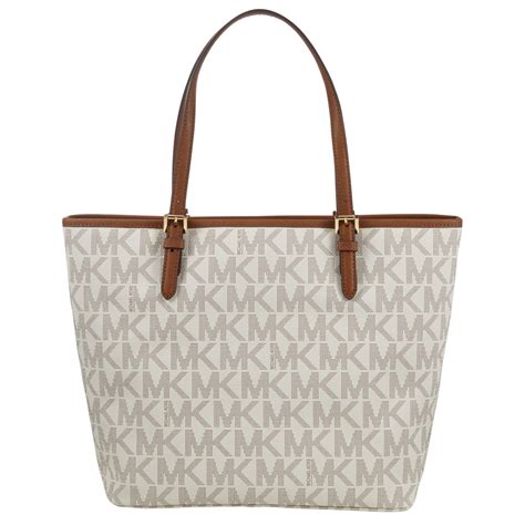 michael kors jet set large pocket tote grey